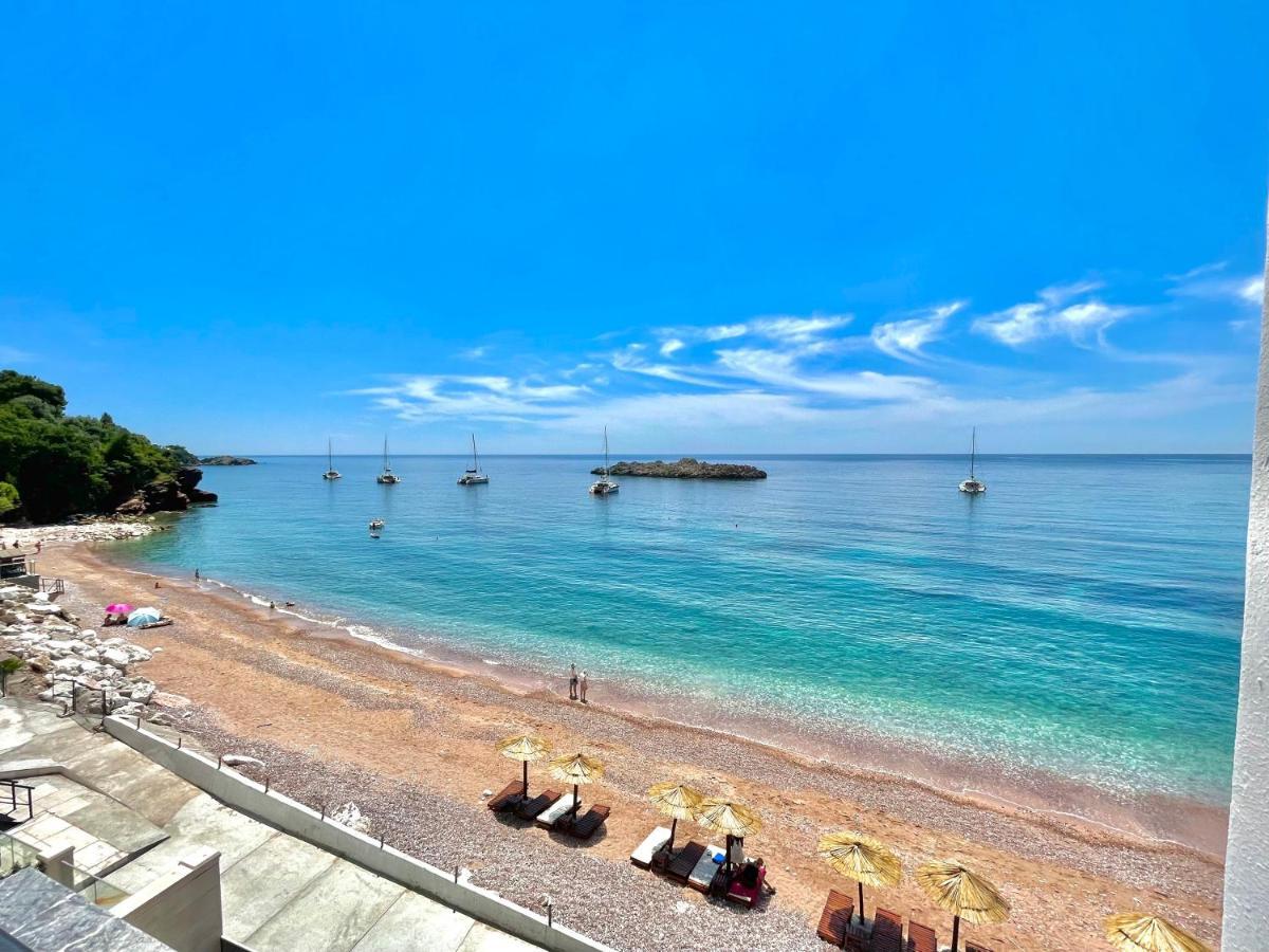 Plava Vila Beach Apartments Sveti Stefan Eksteriør bilde